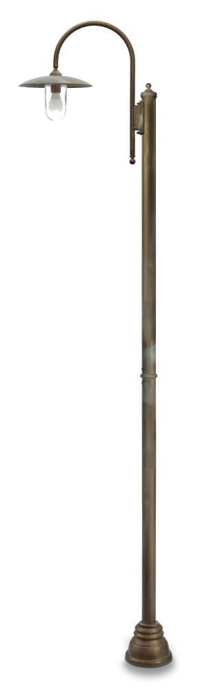 Staande lamp Transimeno M - verouderd messing
