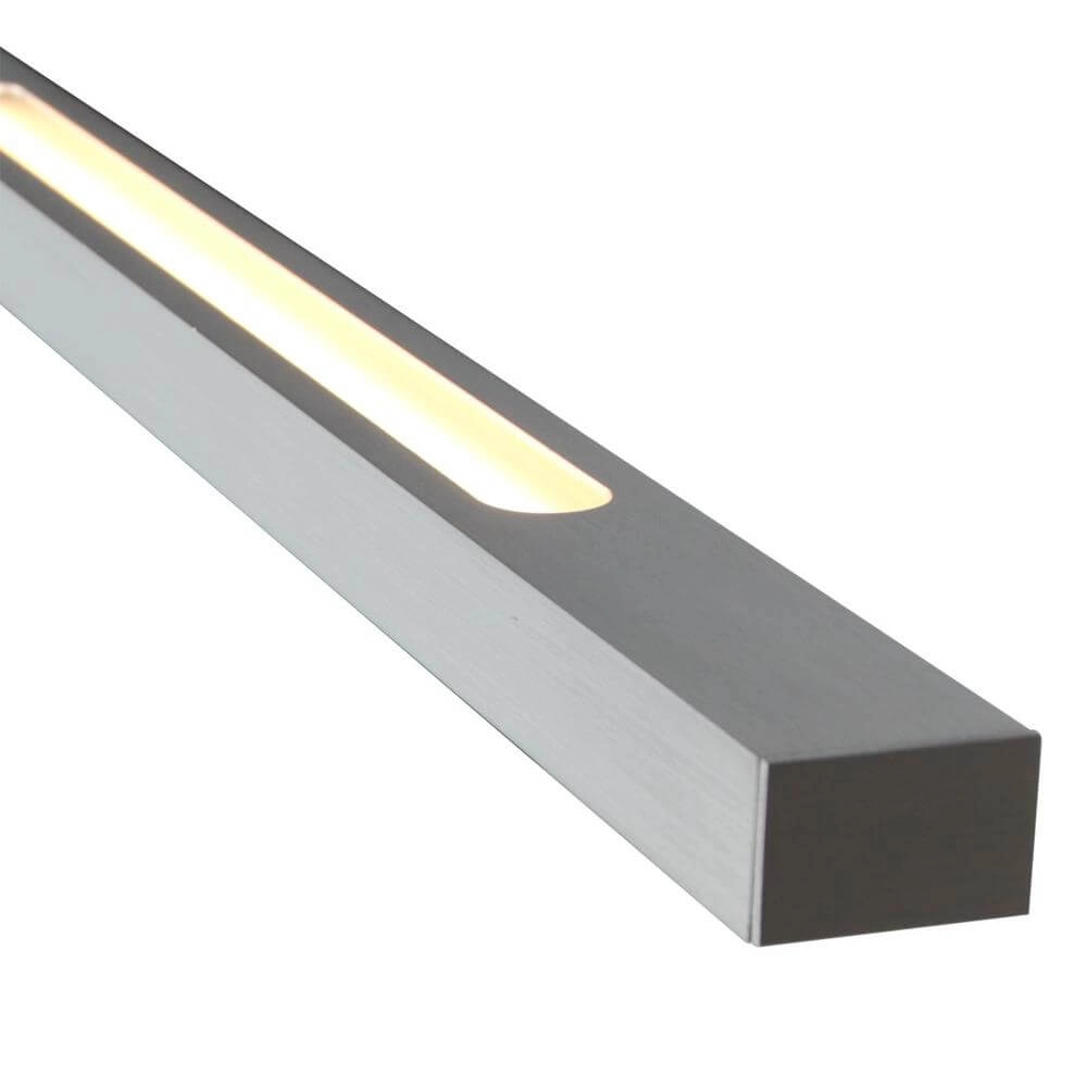 Design hanglamp Bande 114cm grijs Steinhauer 8712746175806