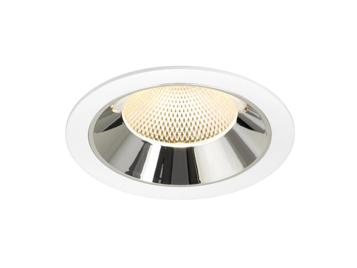 Inbouwspot Numinos XL wit/chroom 3000K - 40gr