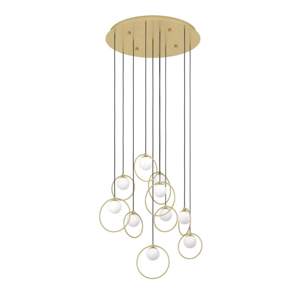 Gouden hanglamp Portocolom Ø 58cm