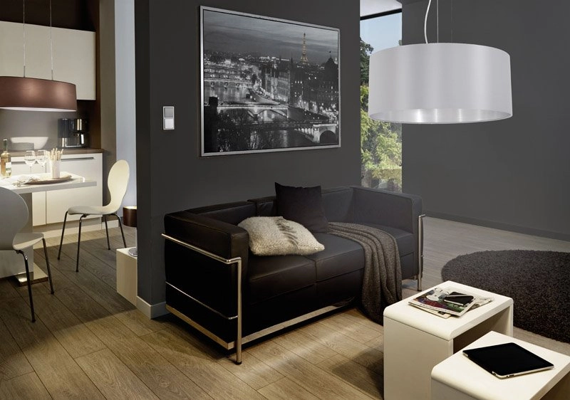 Hanglamp Maserlo 53cm zilvergrijs Eglo 9002759316068