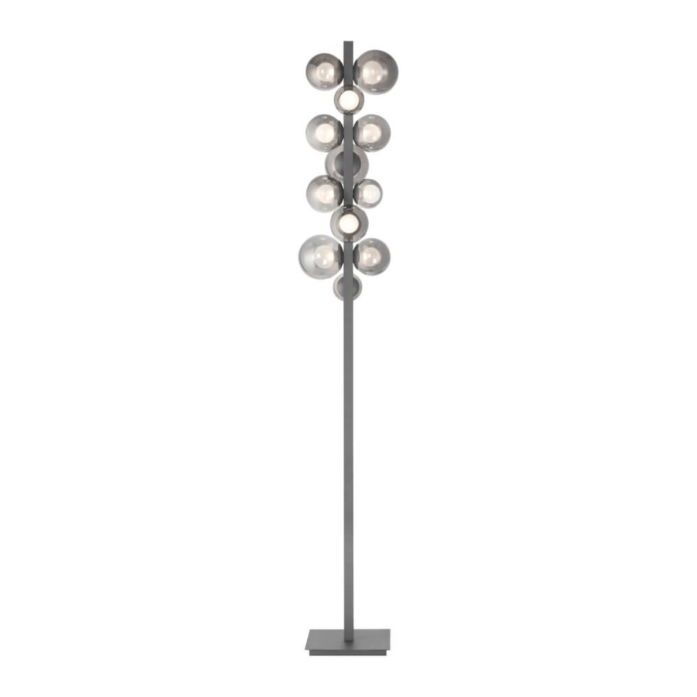 Grijze vloerlamp Pure Popup design Paul Neuhaus 4012248385647