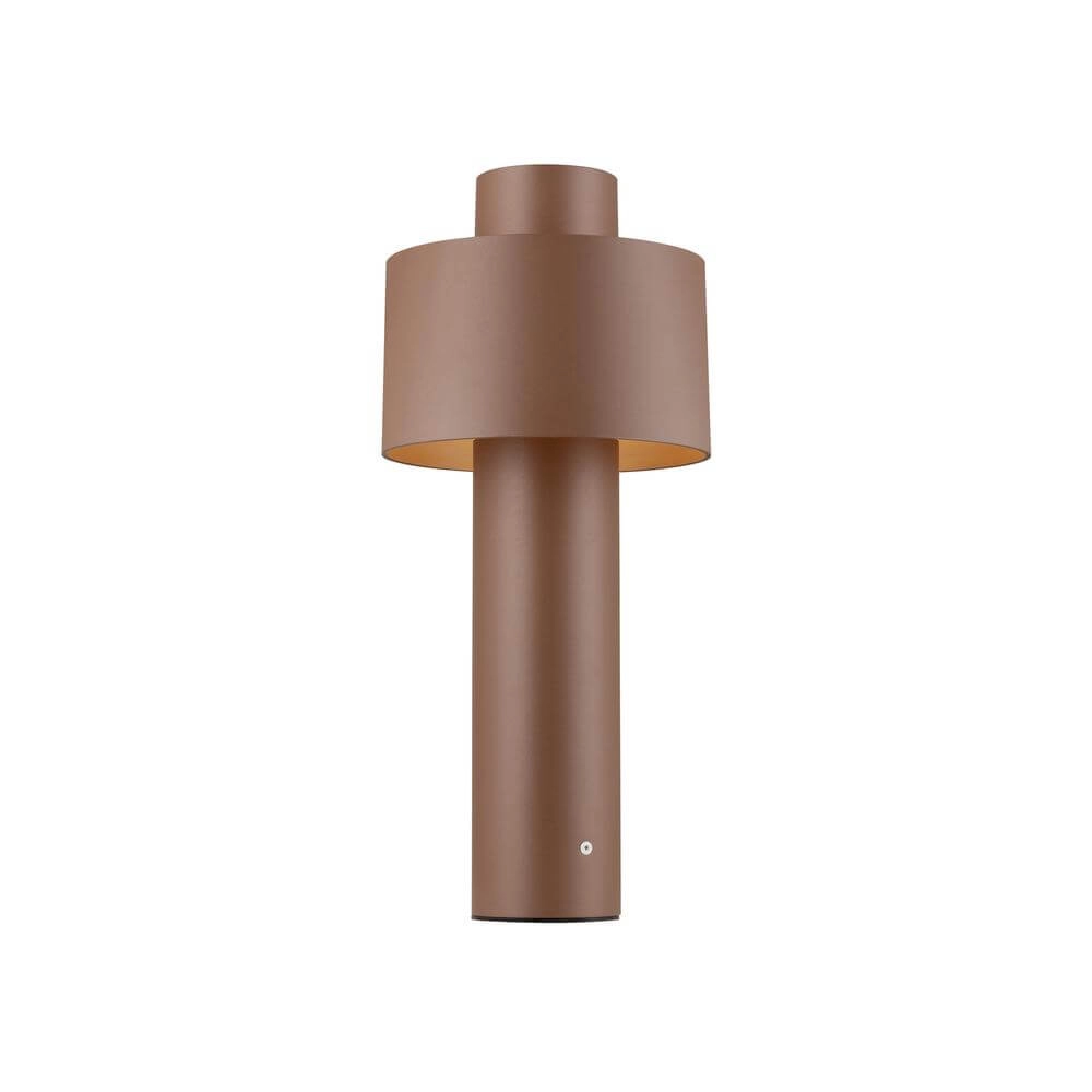 Design tuinlamp Photoni Cyl Pole 45 roestbruin 45cm