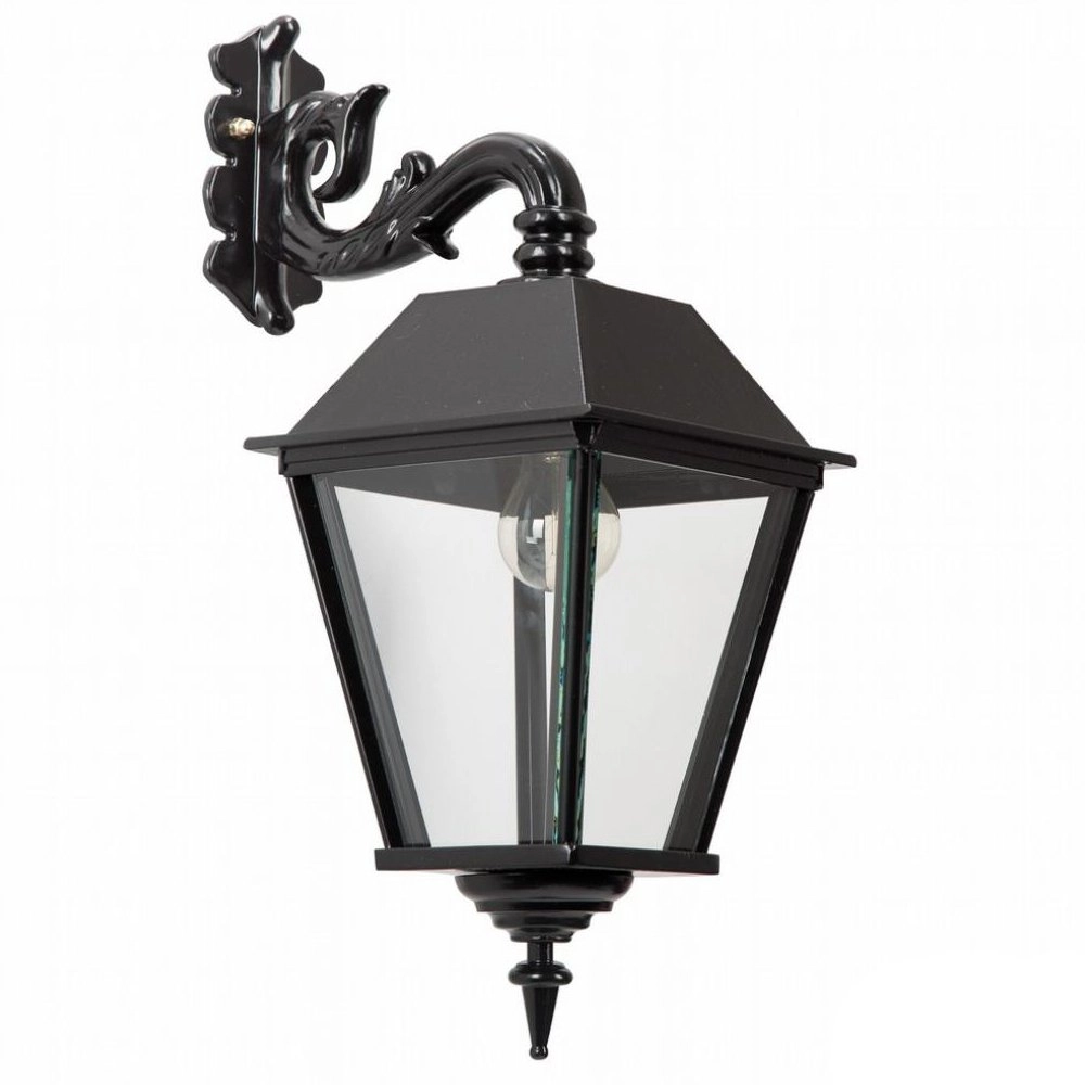 Nostalgische buitenlamp Braamt M 40 zwart