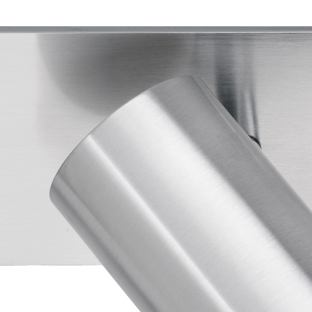 Plafondspot Series 8024 2-lichts nikkel mat Trio 4017807231359
