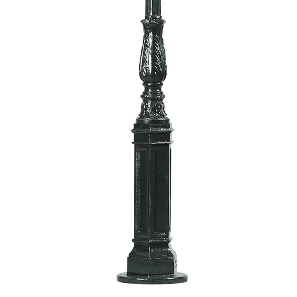 Nostalgische tuinlamp Dresden zwart KS verlichting 8714732080248