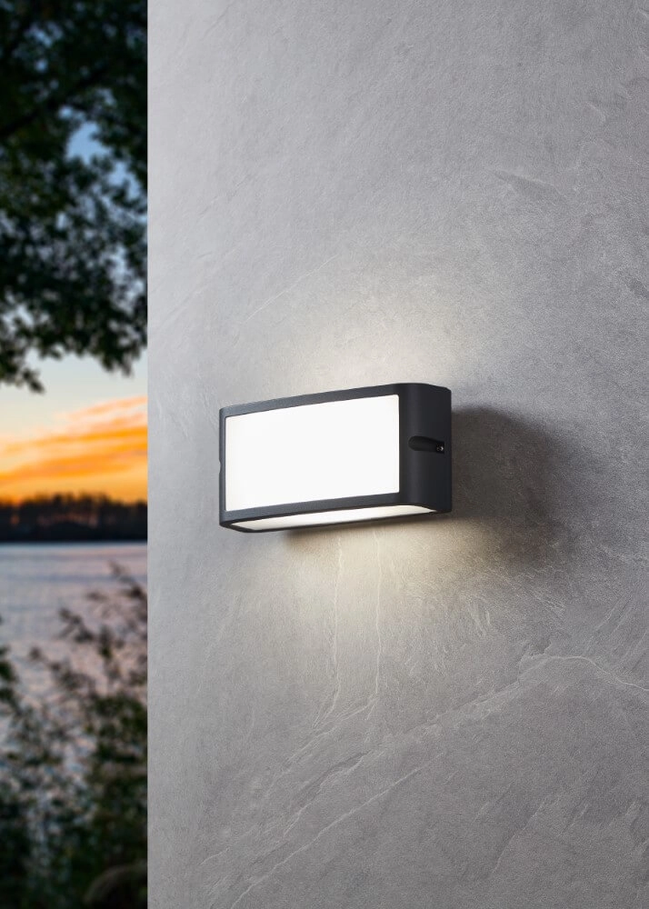 Design buitenlamp Camarda antraciet - met led Eglo 9008606261901