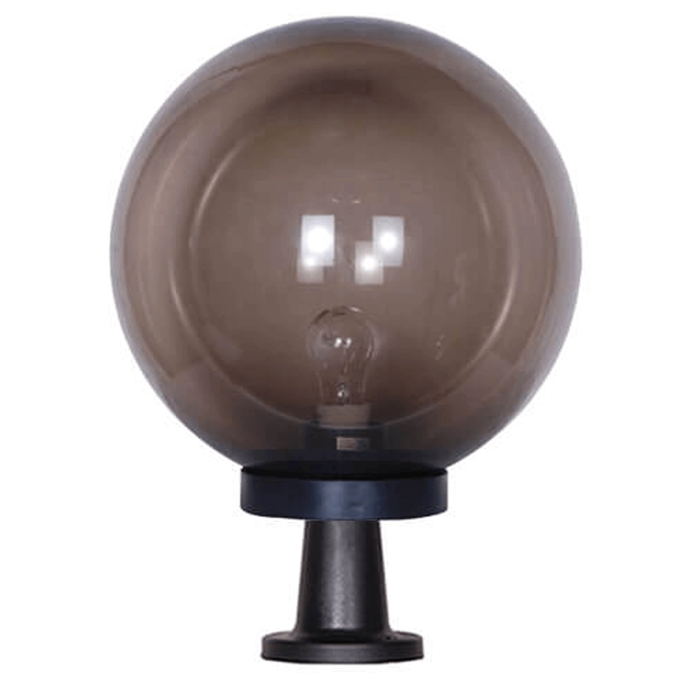 Globelamp Bolano 58cm. sokkel smoke