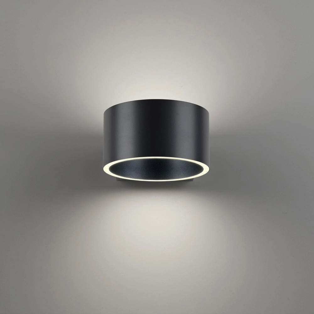 Oplaadbare wandlamp Pure Akku Clipse Mystic grey Paul Neuhaus 4012248391754