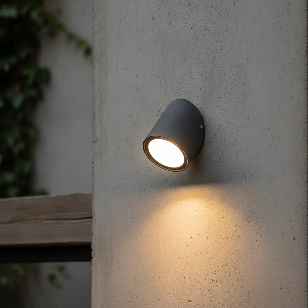 Wandlamp Capo zwart