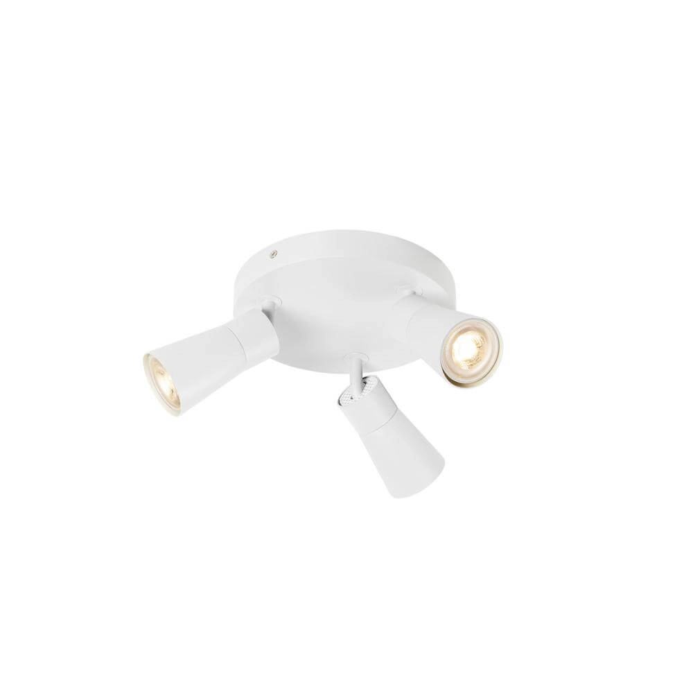 Ronde spot Puri 2.0 Cone wit 3-lichts