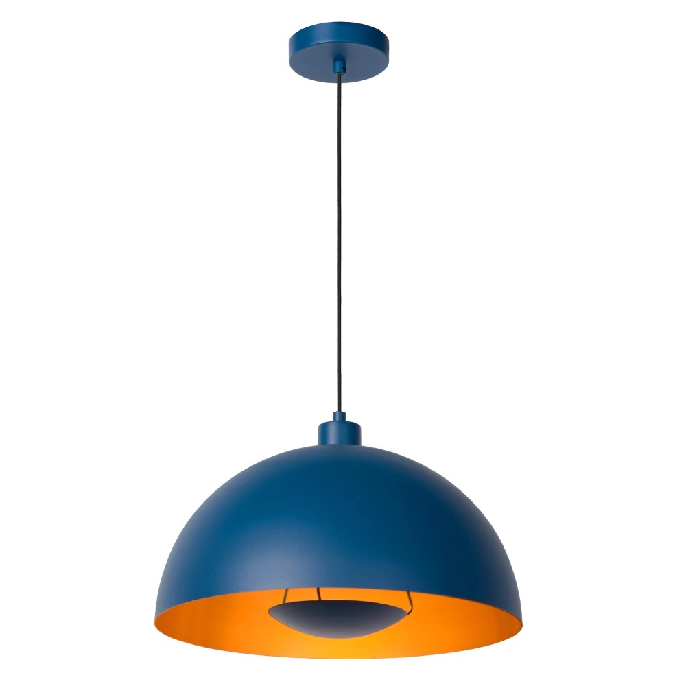 Design hanglamp Siemon blauw