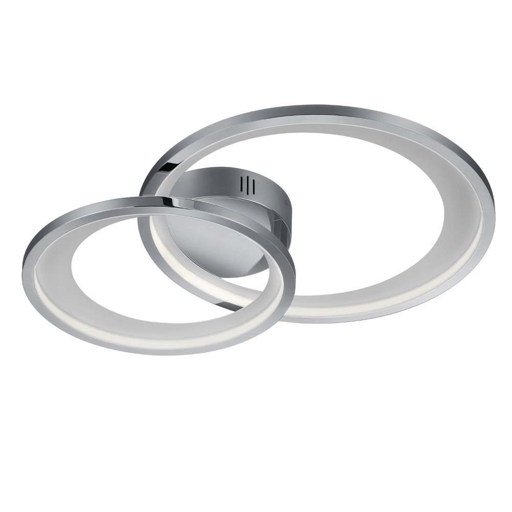 Plafondlamp Granada 29watt grijs Trio 4017807433333