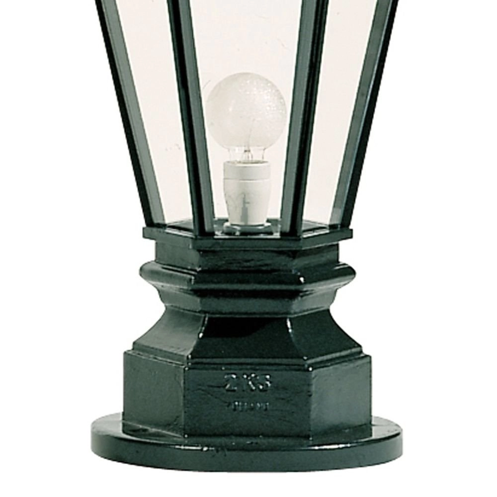 Nostalgische tuinlamp York zwart KS verlichting 8714732180702