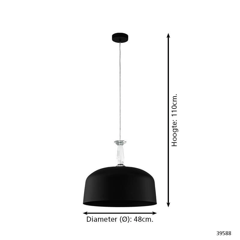 Design hanglamp Monte Fuerte zwart Stars of Light 9002759395889