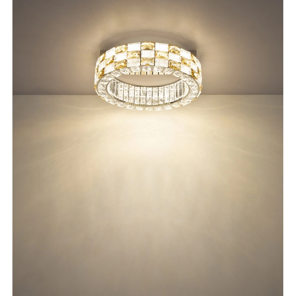 Plafondlamp Lidia Ø 40cm chroom Globo 9007371580095