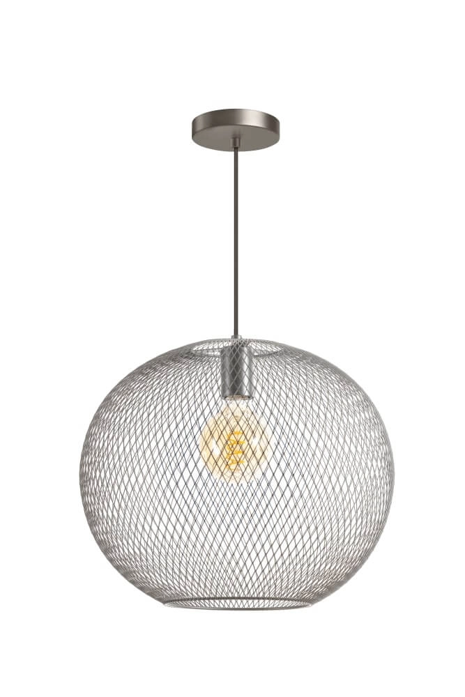 Bruine hanglamp Billie design Ø 40cm