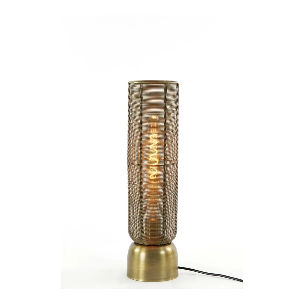 Tafellamp Lezuza Ø 13,5cm brons Light & Living 8717807659899