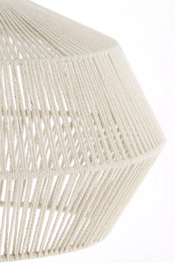 Scandinavische hanglamp Deya crème Ø 49cm Light & Living 8717807744939