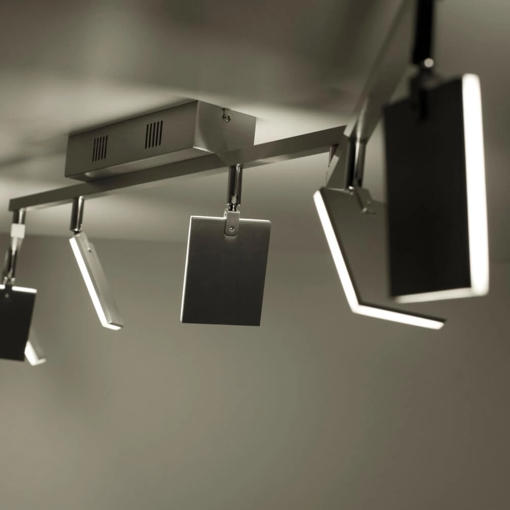 Plafondlamp Pure Mira 6-lichts aluminium Paul Neuhaus 4012248359389