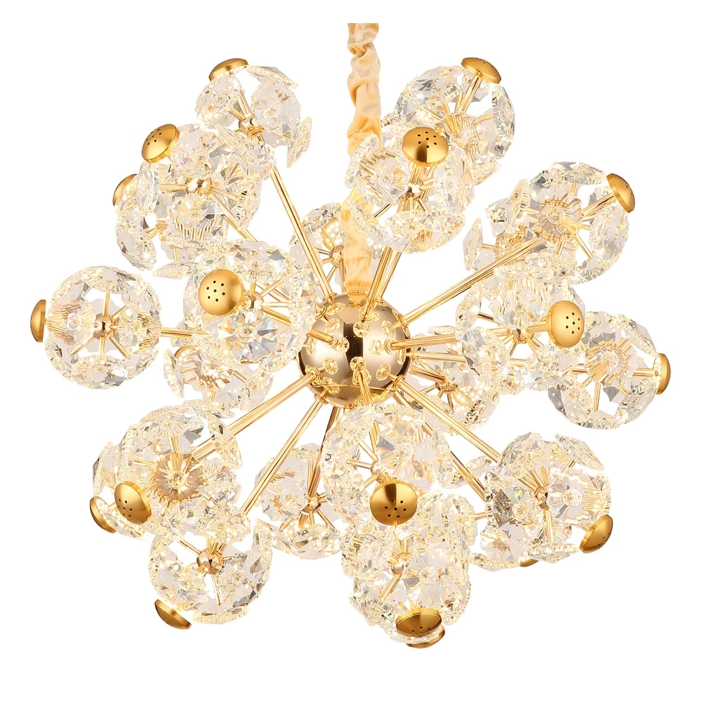 Hanglamp Floriella goud Ø 65cm Globo 9007371513550