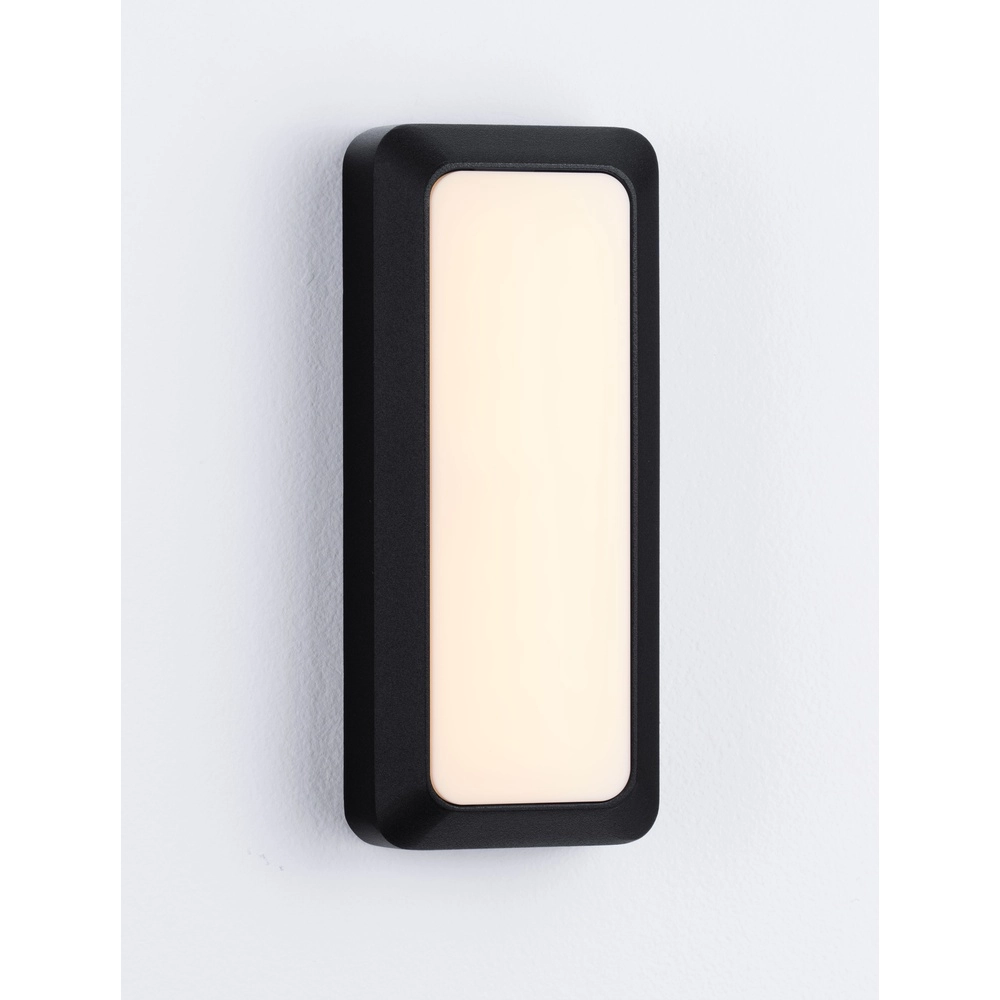 Wandlamp Appia rechthoek antraciet