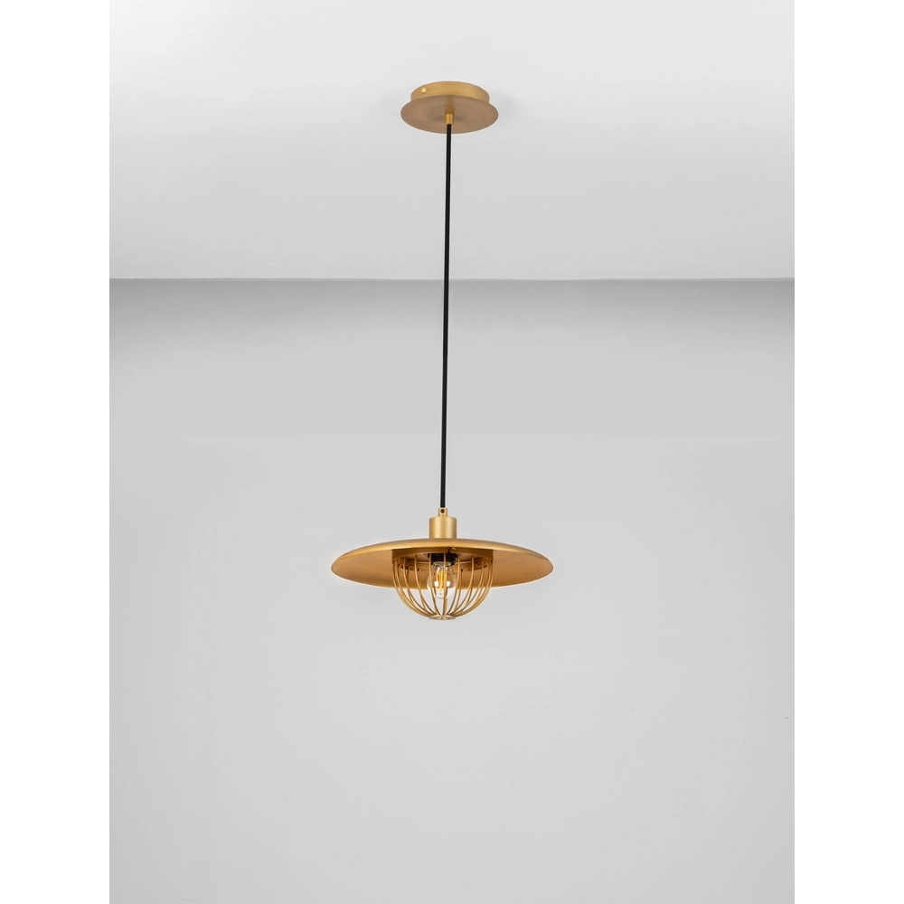 Hanglamp Fox goud
