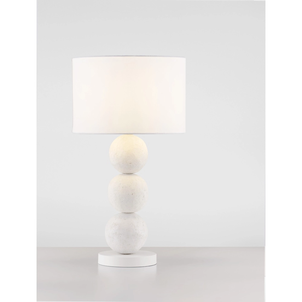 Witte tafellamp Chamois design