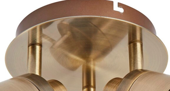 Antieke badkamer spot Samson brons Searchlight 5053423096759