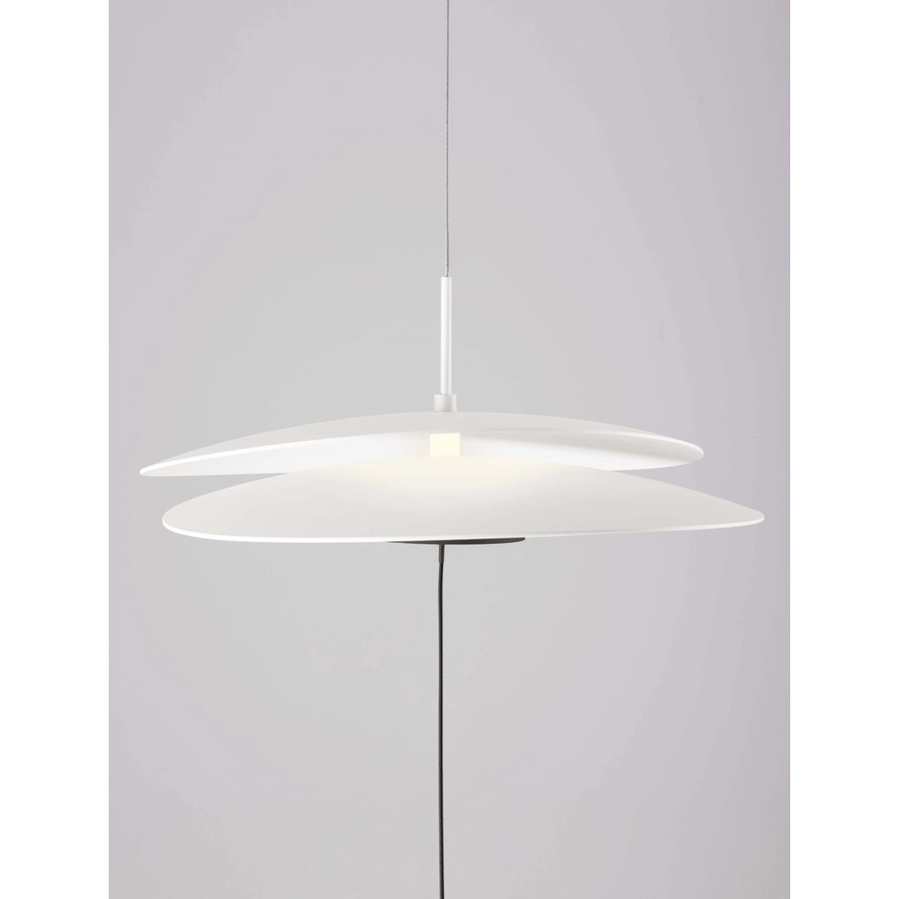 Vloerlamp Olea design wit Ø 35cm