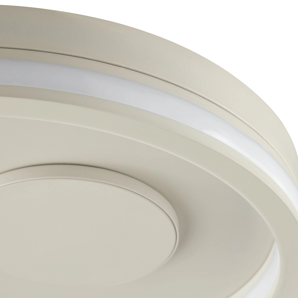 Beige plafondlamp Revola design Ø 40cm Brilliant 4004353477461