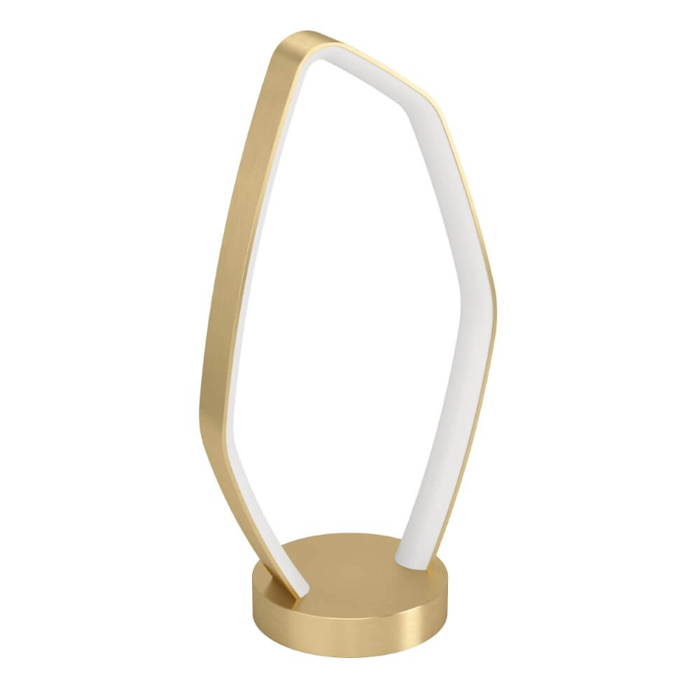 Gouden led tafellamp Vallerosa
