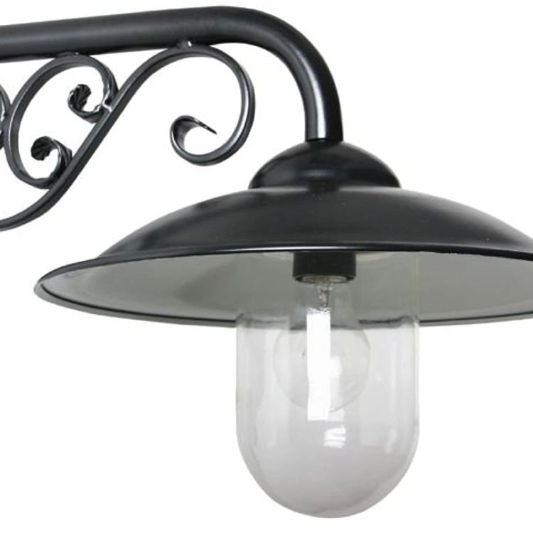 Landelijke buitenlamp Station zwart KS verlichting 8714732126007
