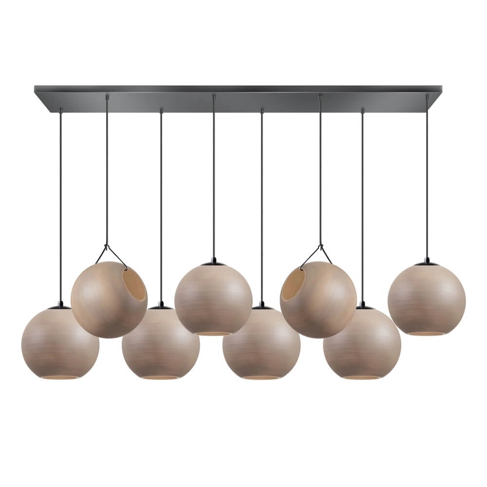 8-lichts hanglamp Orb Saturn recht met uniek effect ETH 8720195309659