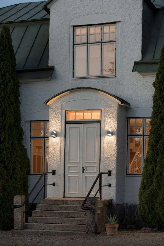 Led buitenlamp Hild Led Up-Down wit KonstSmide 7318304272508