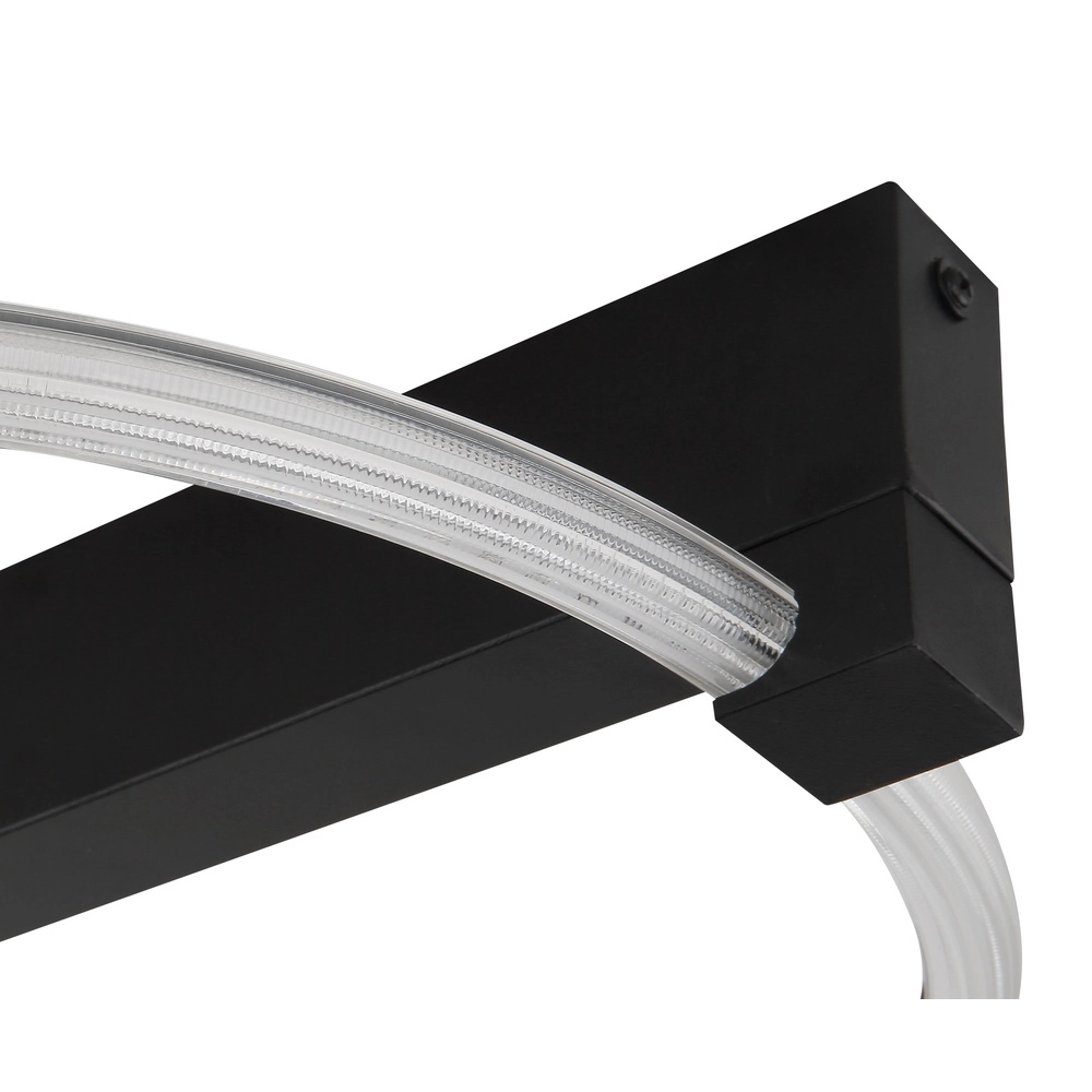 Plafondlamp Fletcher zwart design Globo 9007371583287
