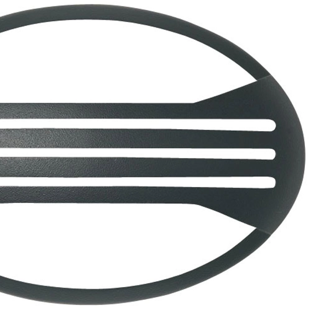 Buitenlamp Jack Oval 3-stripe zilvergrijs Franssen 8010789040250