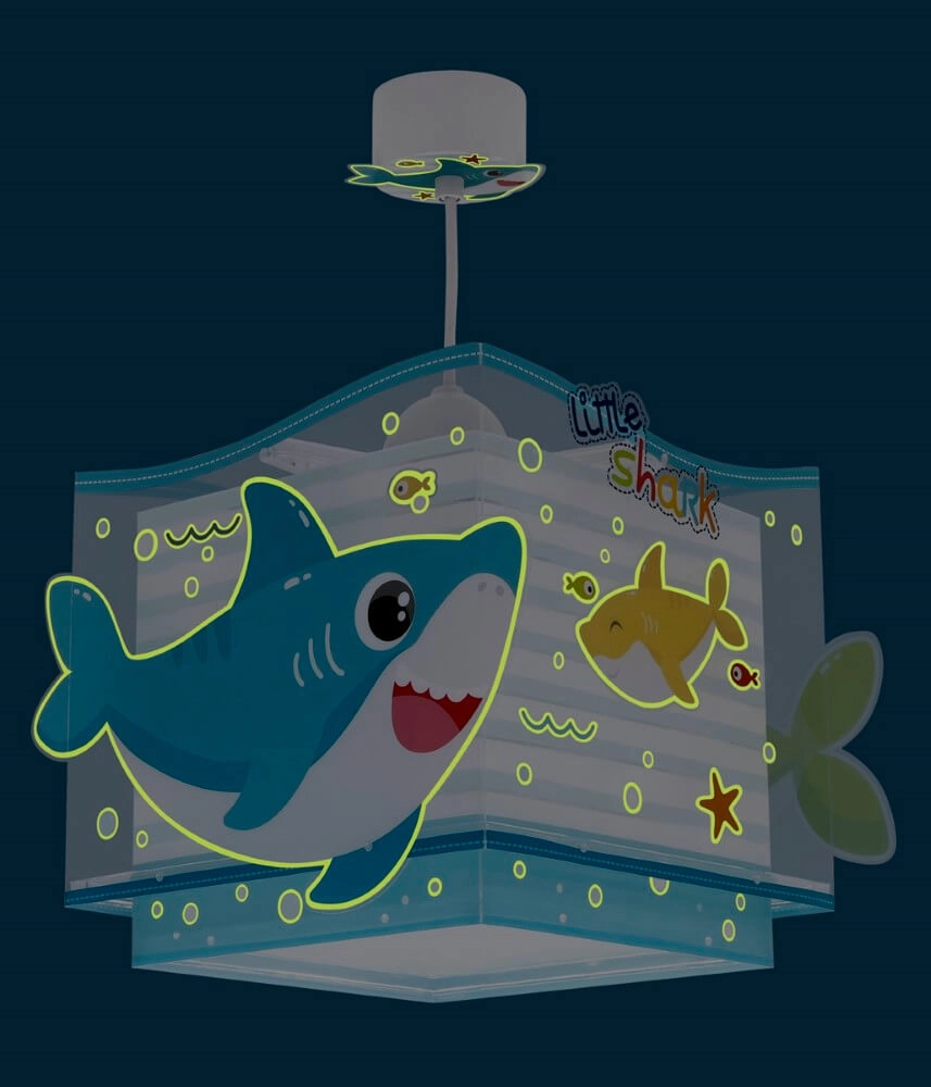 Kinderkamer hanglamp Little Shark Dalber 8420406634722
