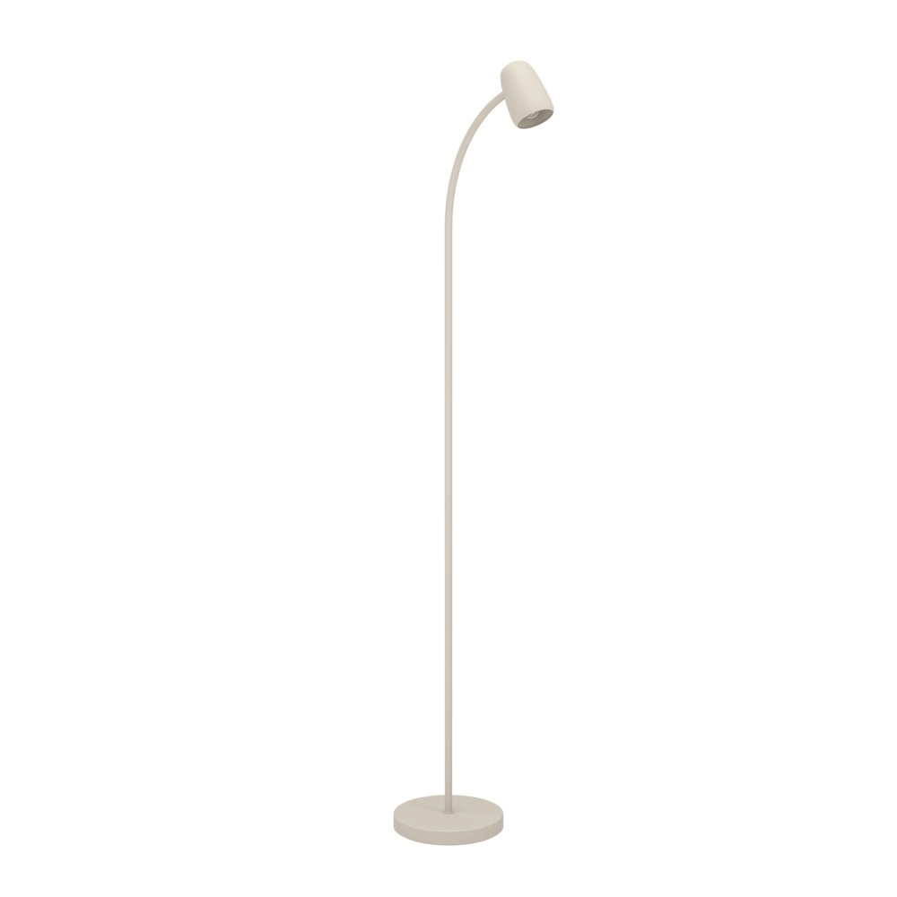 Vloerlamp Carlo zand bruin