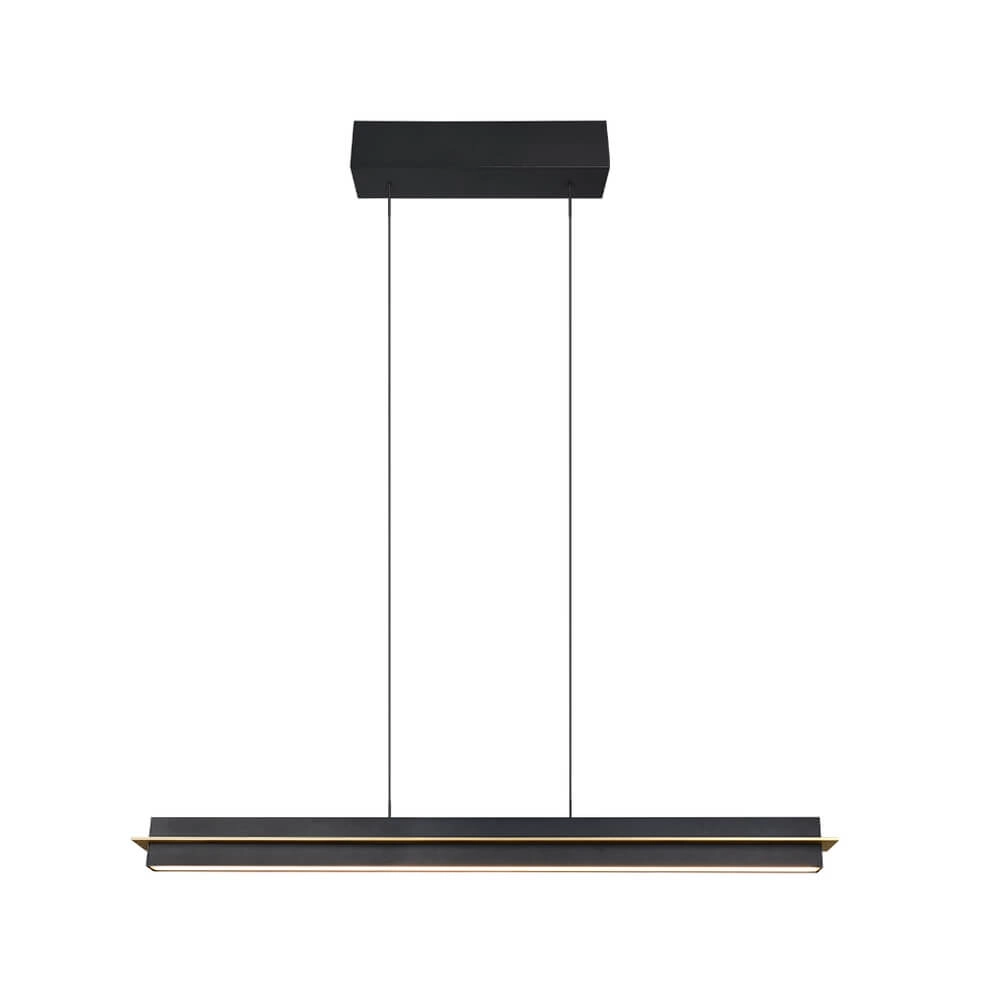 Design hanglamp Emerson zwart Trio 4017807642841