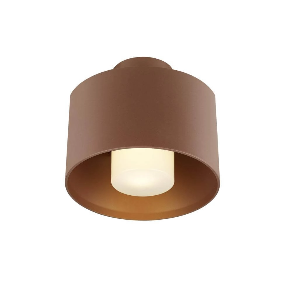 Design plafondlamp Photoni Cyl roestbruin
