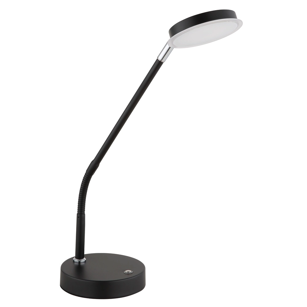 Bureaulamp Silvio zwart Globo 9007371583164