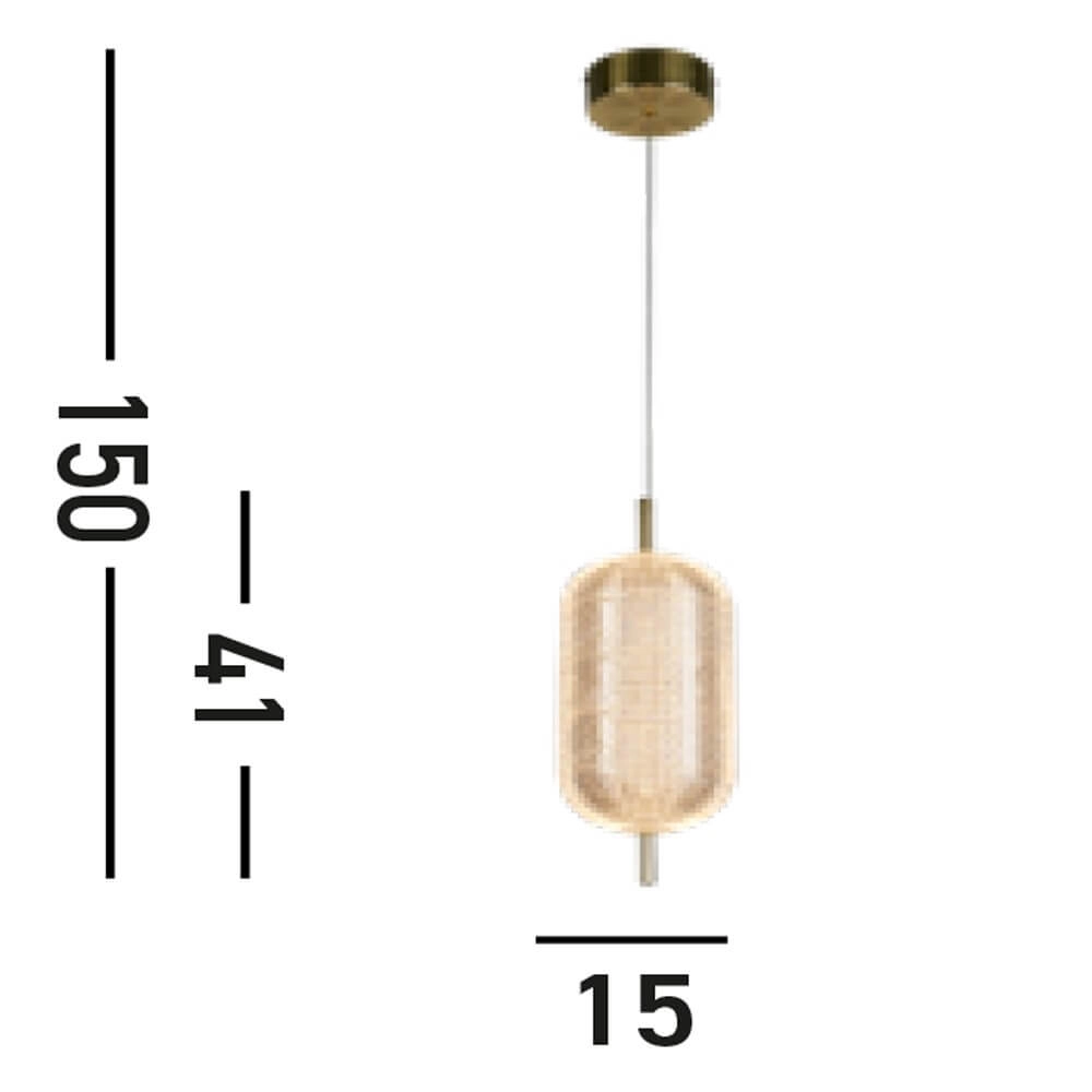 Hanglamp Capsule design Searchlight 5053423273150