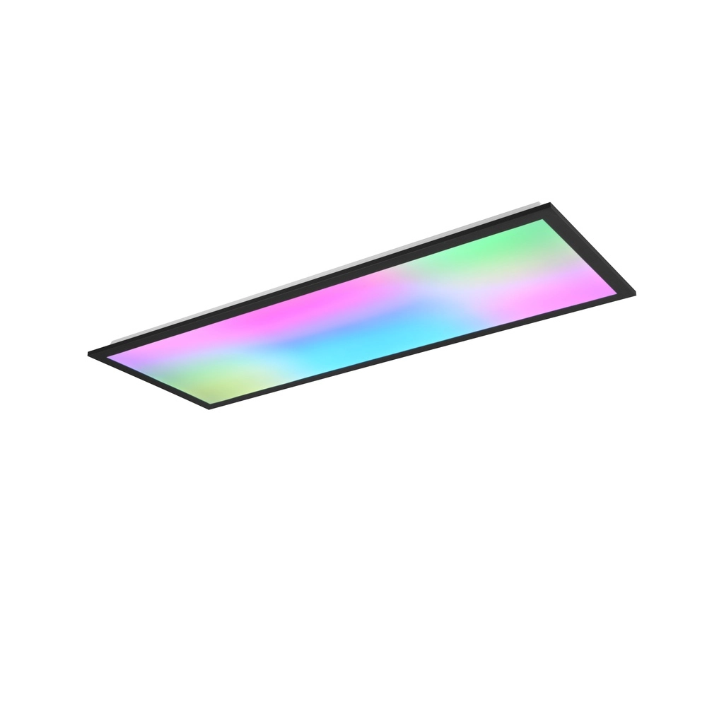 Plafonniere Beta 80cm zwart