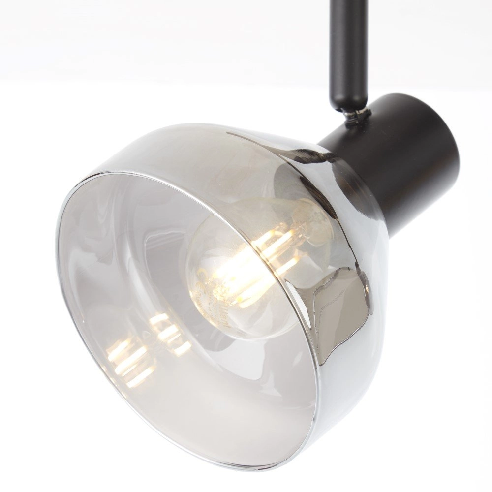 Design plafondlamp Reflekt 2-lichts zwart Brilliant 4004353351723