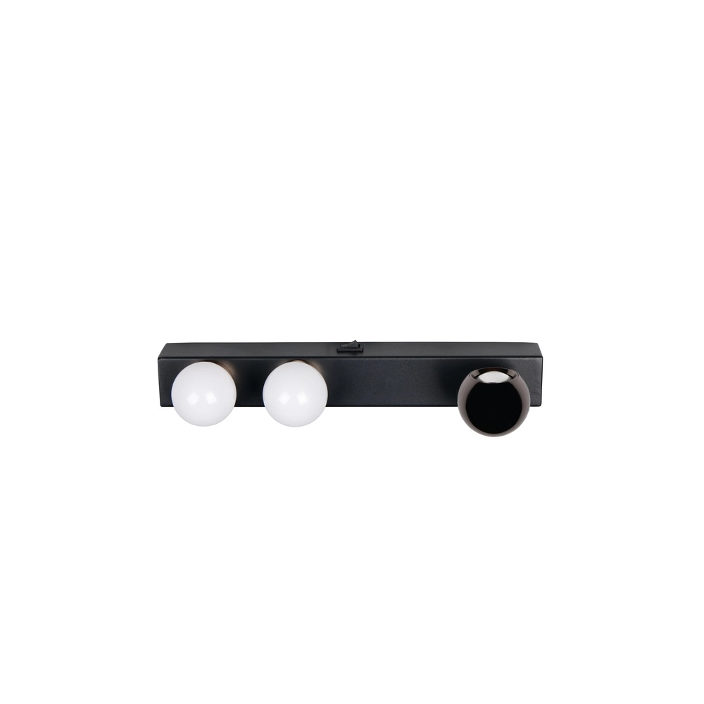 Wandlamp Arpino zwart 30cm Trio 4017807683622