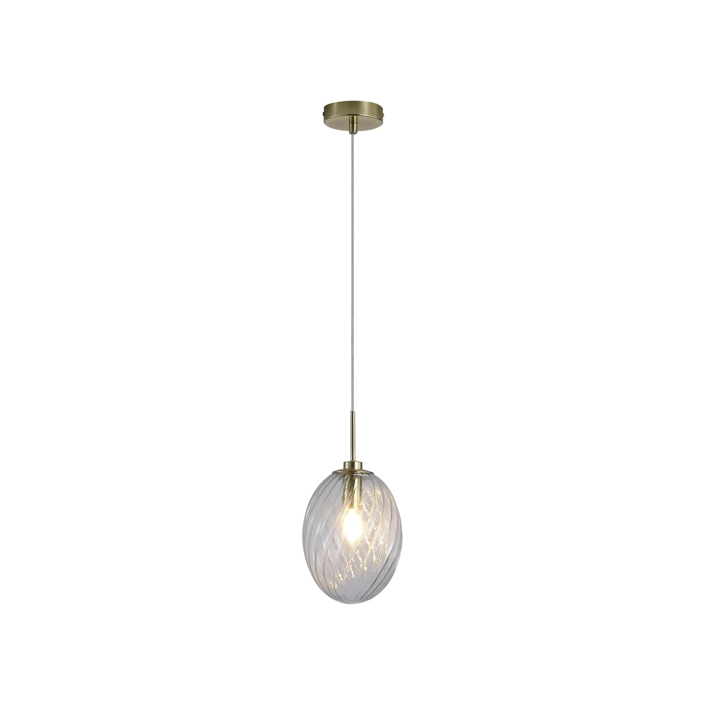 Hanglamp Whirl helder glas