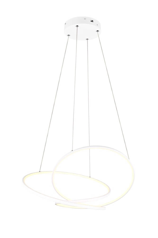 Vide hanglamp Darvin wit - 75cm