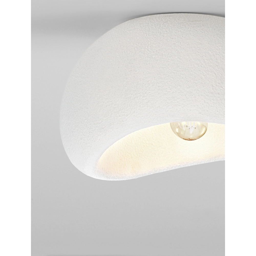 Natuurlijke plafondlamp Aere wit 40cm Lyora 5212017460806
