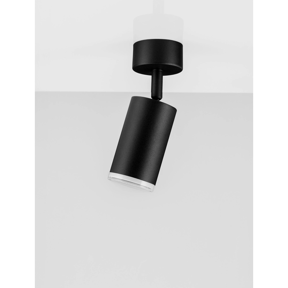 Opbouwspot Mao enkel zwart Lyora 5212017475251